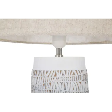LAMPA STOŁOWA Z ŻYWICY NAIROBI 35X60,5 cm